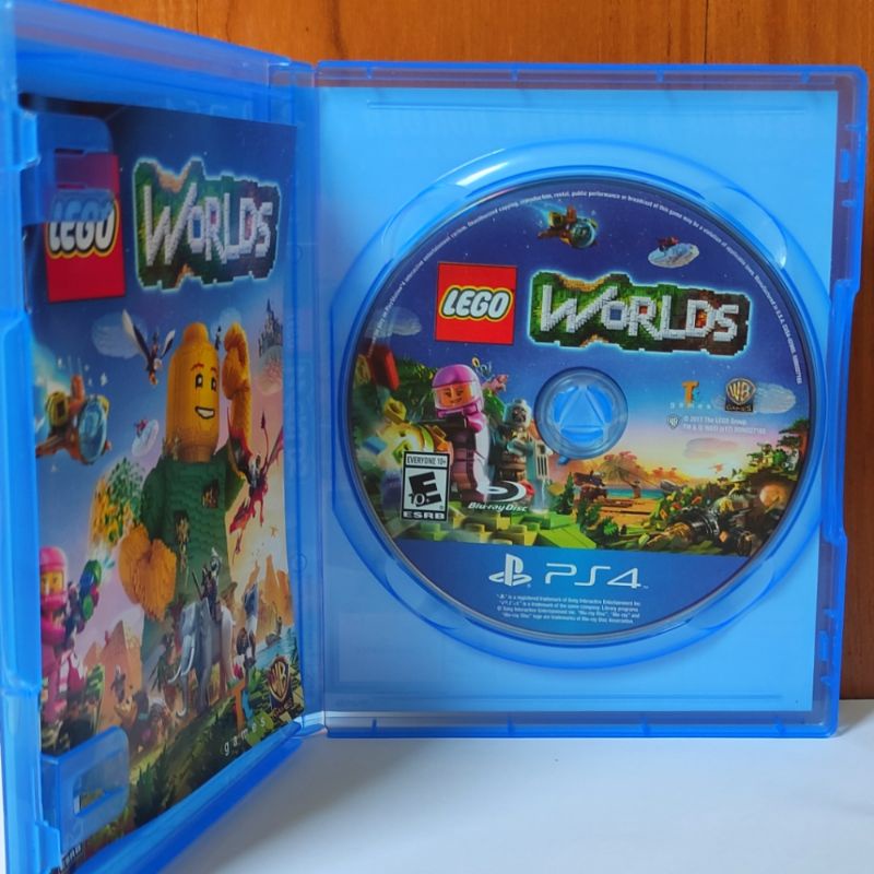 Lego Worlds PS4 Kaset Lego World Playstation PS 4 5 Lego Original Asli CD BD Game Games Ori PS4 PS5 Lego avenger marvel super heroes 1 2 region 3 reg asia world