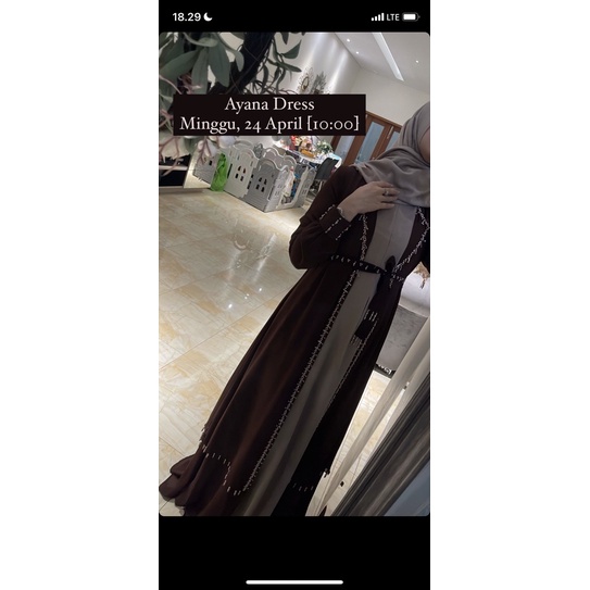 AYANA DRESS BY JAVINA