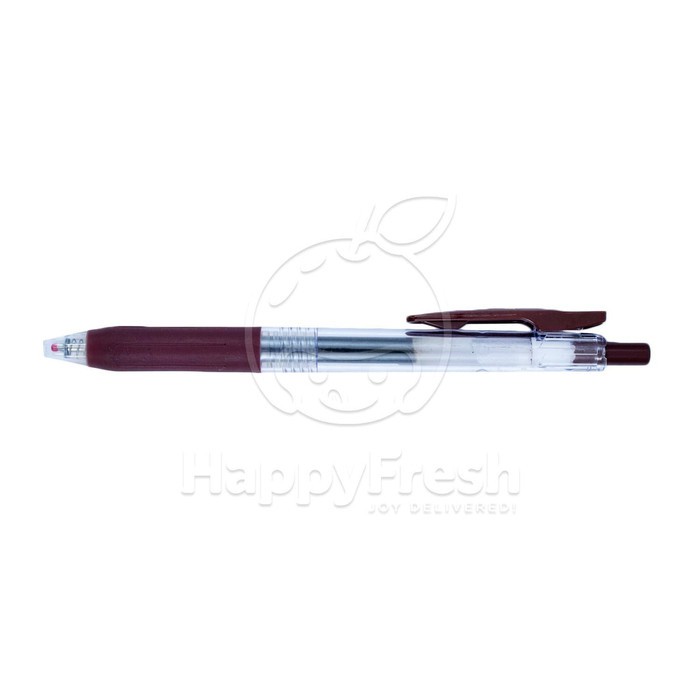 

Pulpen Zebra Sarasa Clip Brown / Yellow