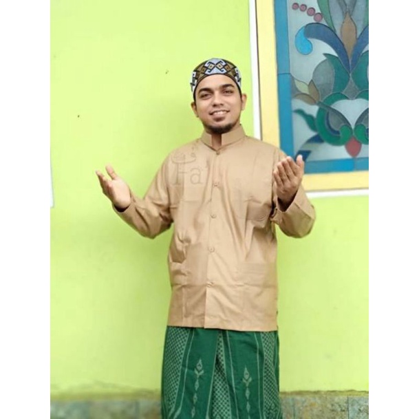 BAJU KOKO HABAIB HAIBAH PUTIH POLOS