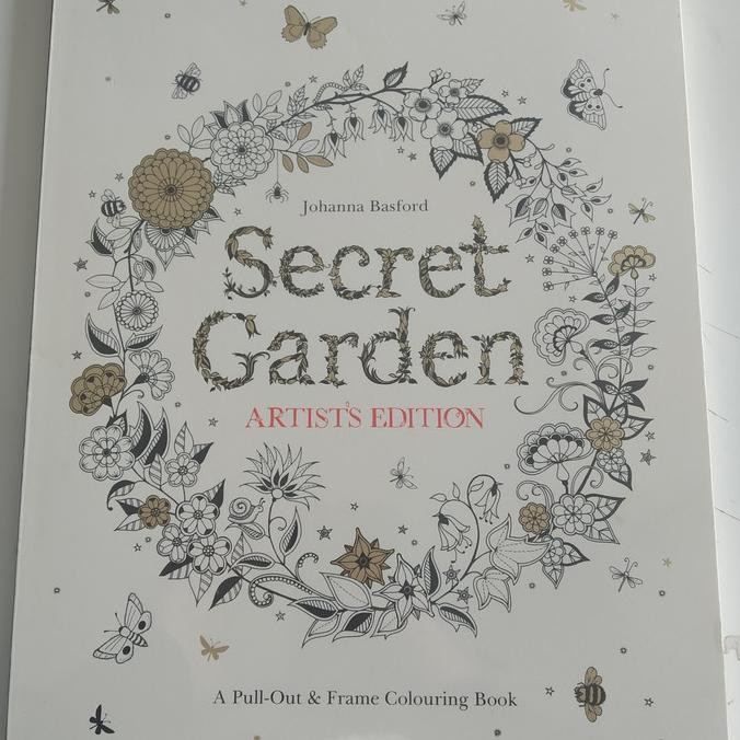 Download Best Seller Coloring Book Secret Garden By Johanna Basford Artist Collection Shopee Indonesia