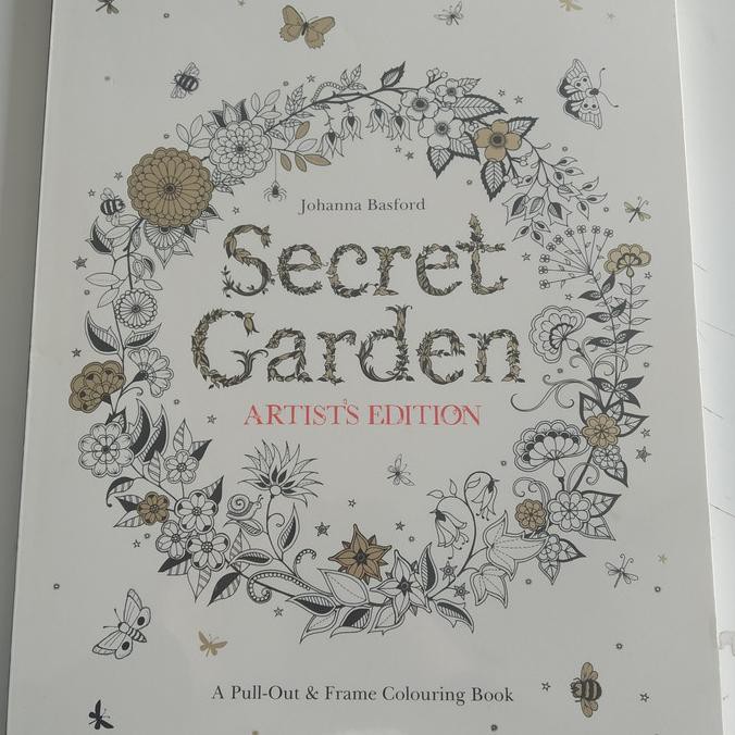 Download Best Seller Coloring Book Secret Garden By Johanna Basford Artist Collection Shopee Indonesia