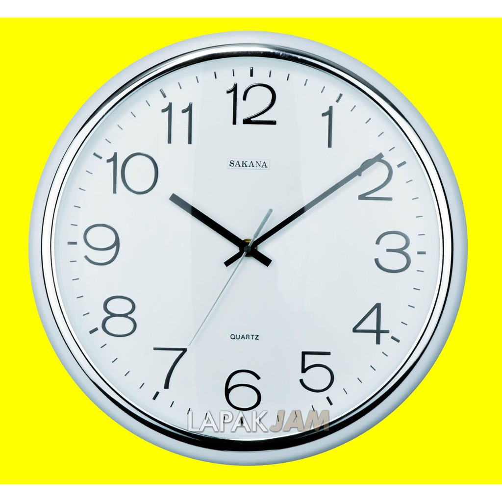 Jam Dinding Kantor Jamdinding Polos Minimalis Hiasan Dinding Wall Clock SAKANA 880