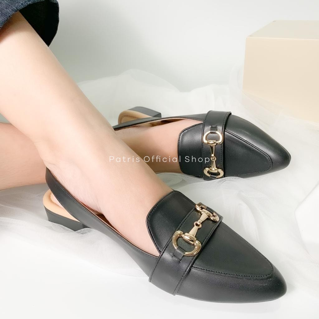 Patris Indira PTS 19 Mules Wanita Heels / Hak 3 Cm