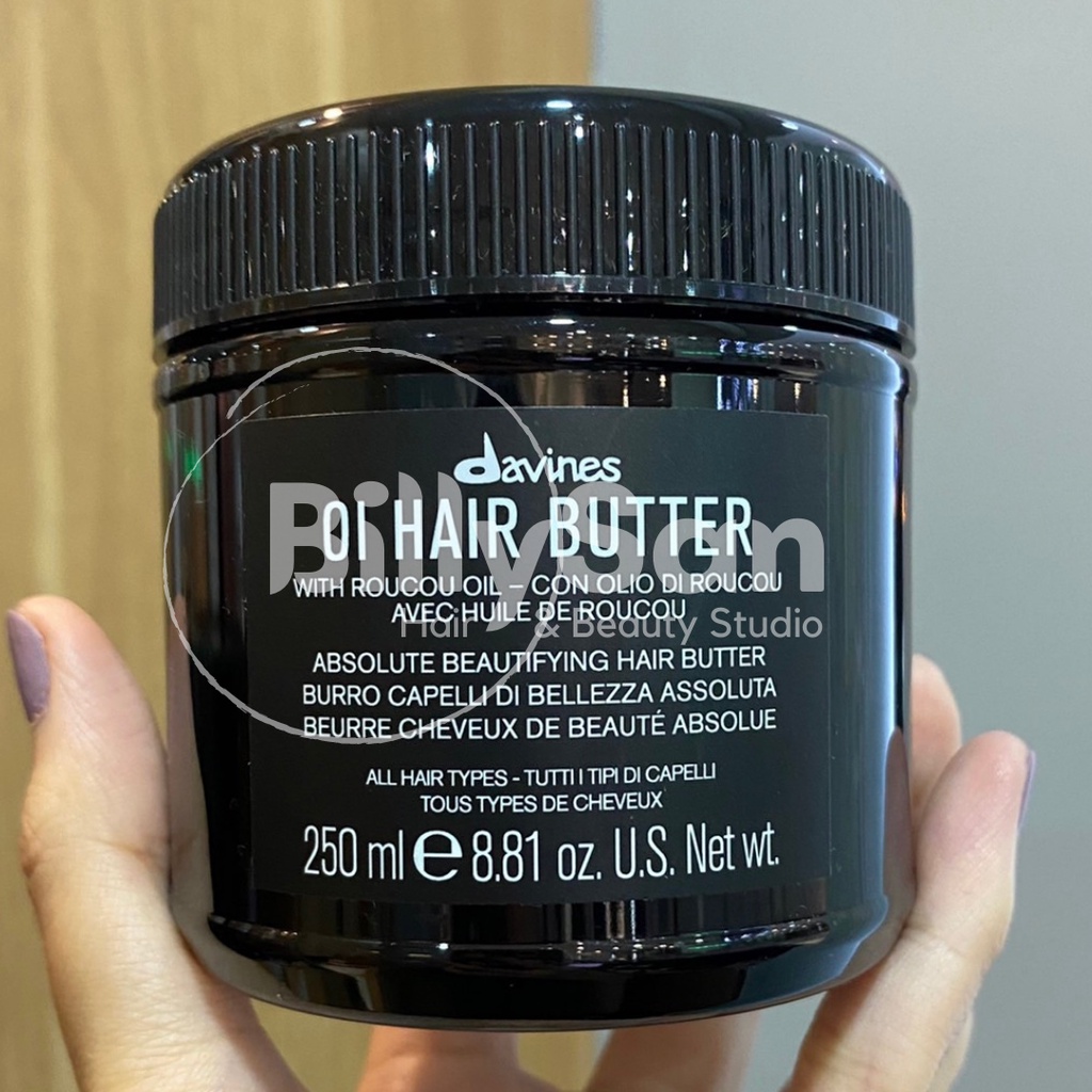 

Davines OI Hair Butter 250ml. Anti frizz conditioner creambath