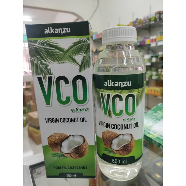 

VCO Virgin Coconut Oil ALKANZU 500ml l Minyak Kelapa Original