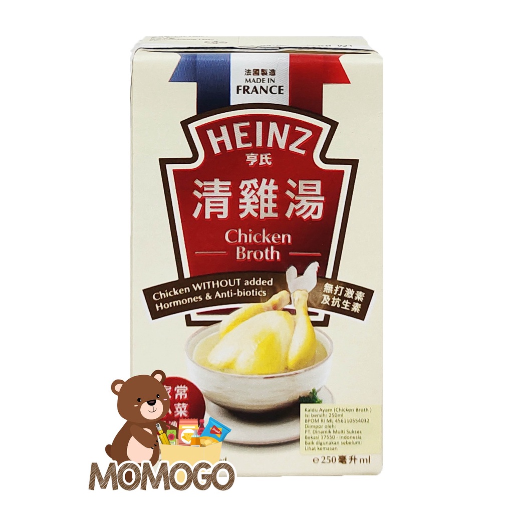 

HEINZ CHICKEN BROTH 250ML/KALDU AYAM INSTAN