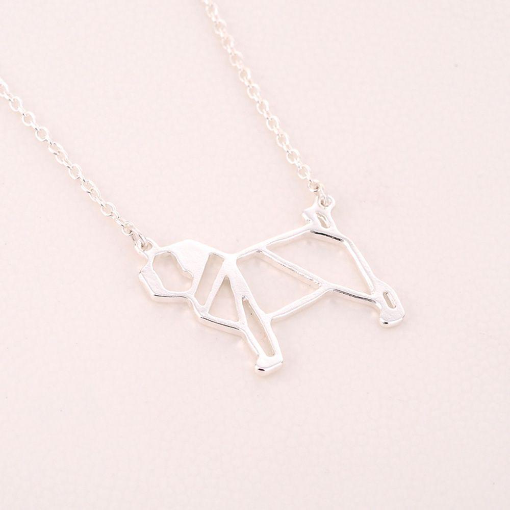 Needway Pug Kalung Pecinta Hewan Fashion Indah Liontin