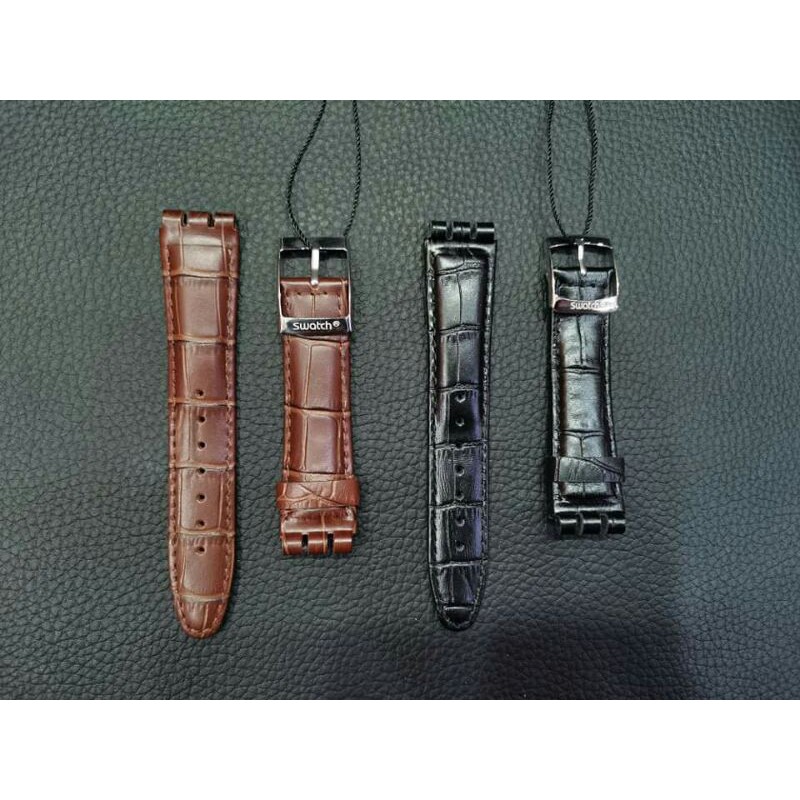 LEATHER STRAP SWATCH / TALI JAM TANGAN KULIT SWATCH