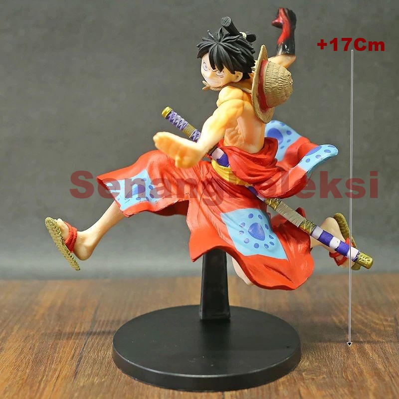 Action Figure Luffy One Piece Wano Gomu Pistol