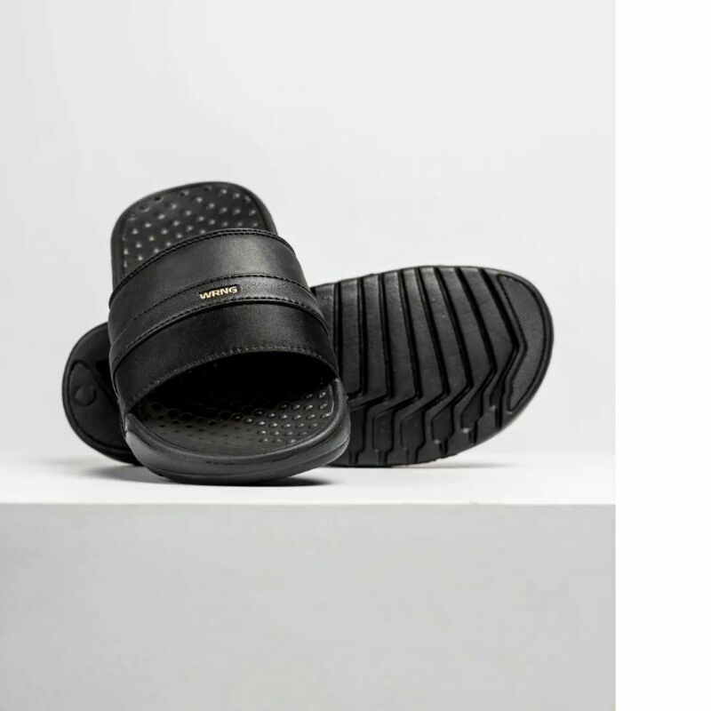 SANDAL SLIDE WARNING CLOTHING "ACROSS#3"