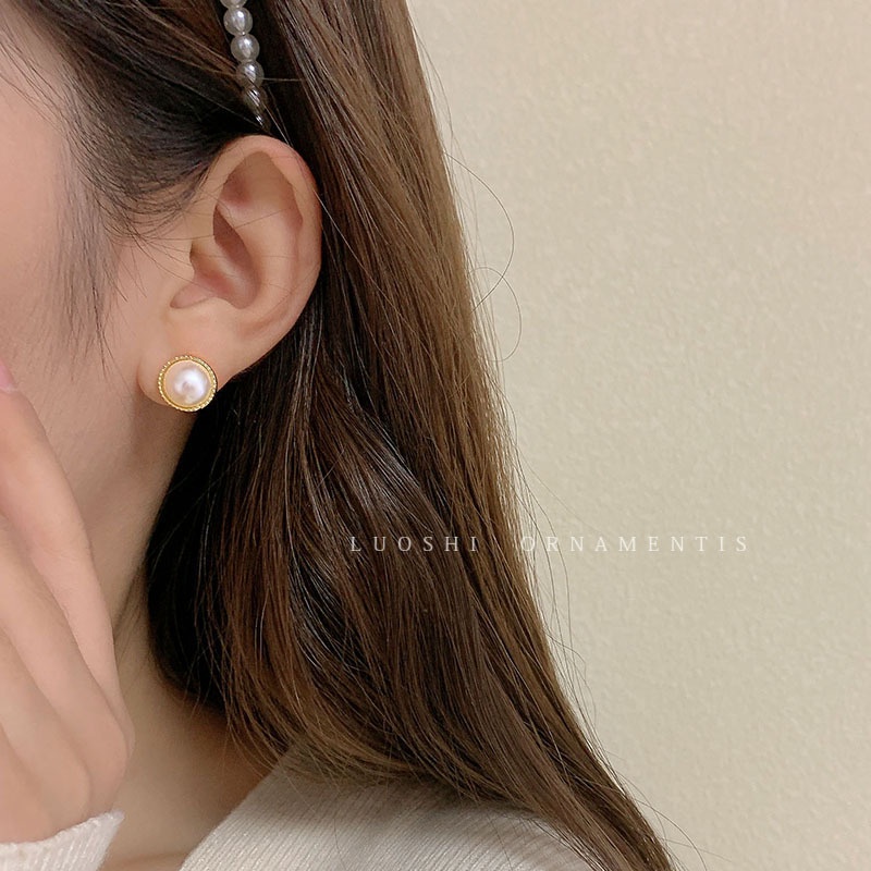 Anting Mutiara Gaya Korea Untuk Aksesoris