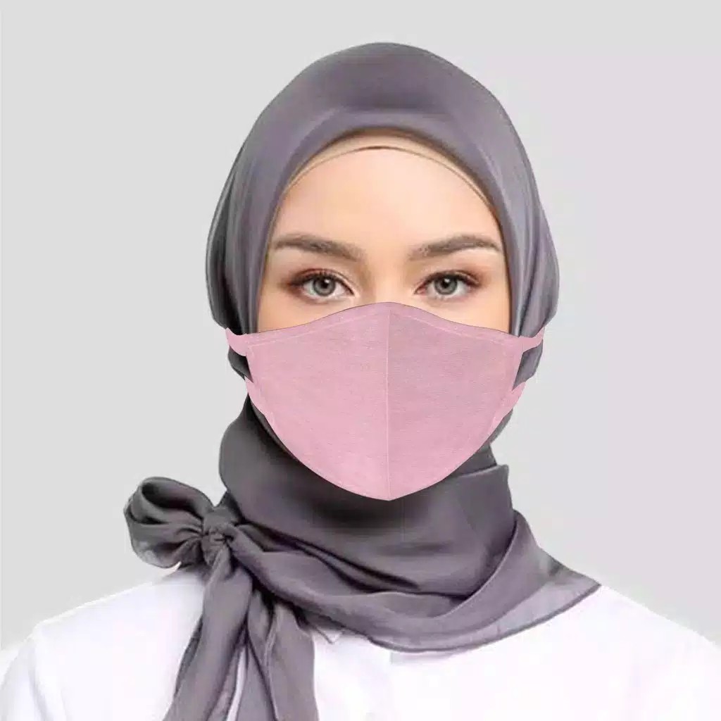 gos RIDER MASKER HIJAB Anti Bacteria Halus 100% Original