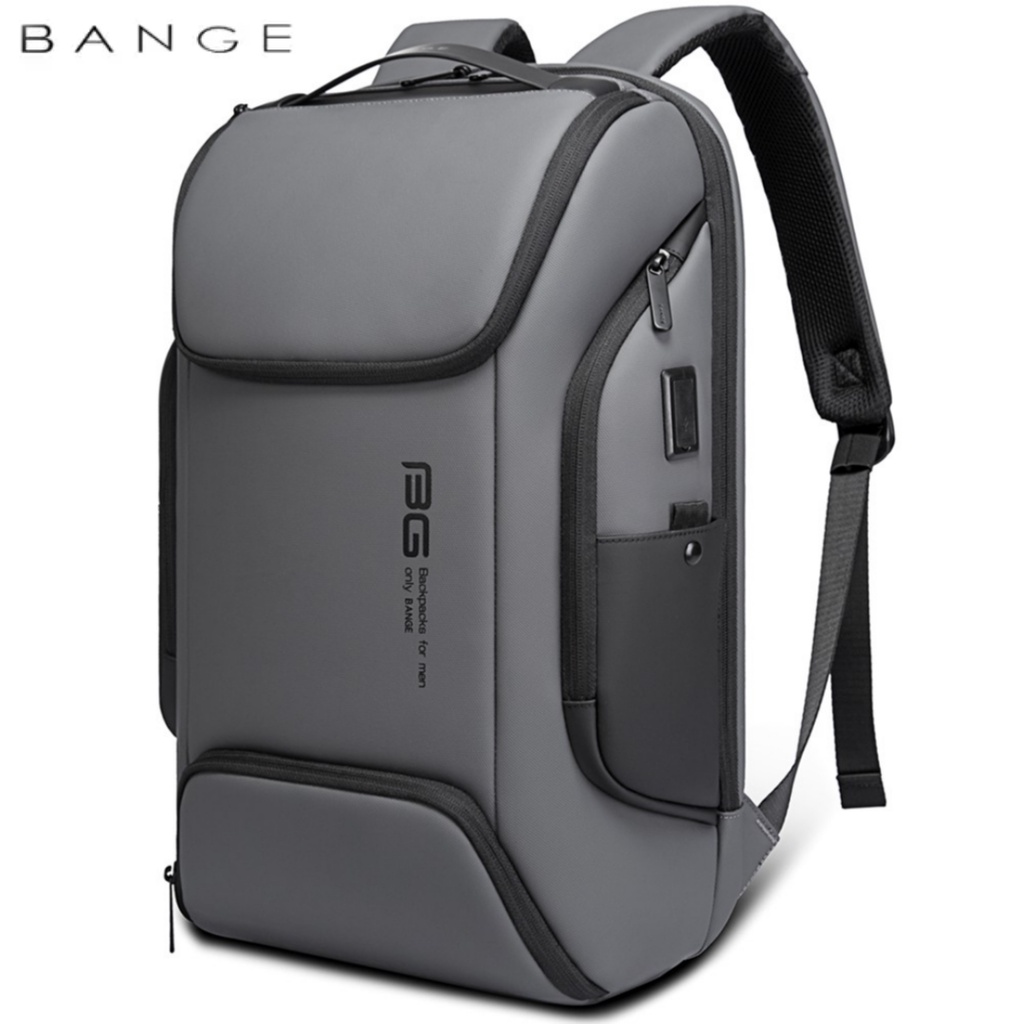 Tas Bange BG7267 Bag Backpack Ransel Laptop 15.6&quot; Inch USB Anti Air