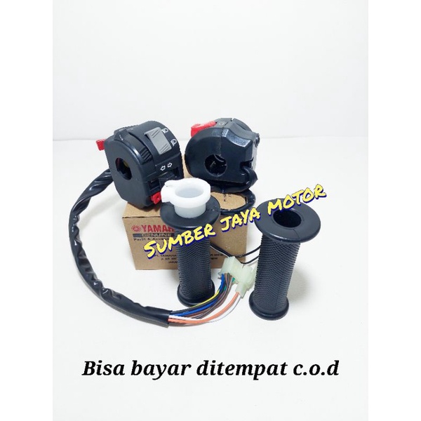 HEMAT HOLDER SAKLAR KANAN KIRI RX KING SET HANGRIP GRIP DAN DLONGSONG GAS RX KING-1