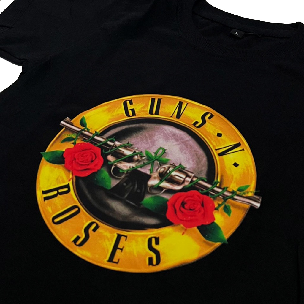 KAOS BAND ANAK GUNS N ROSES | BAJU BAND ANAK LAKI LAKI DAN PEREMPUAN MUSIK ROCK GNR