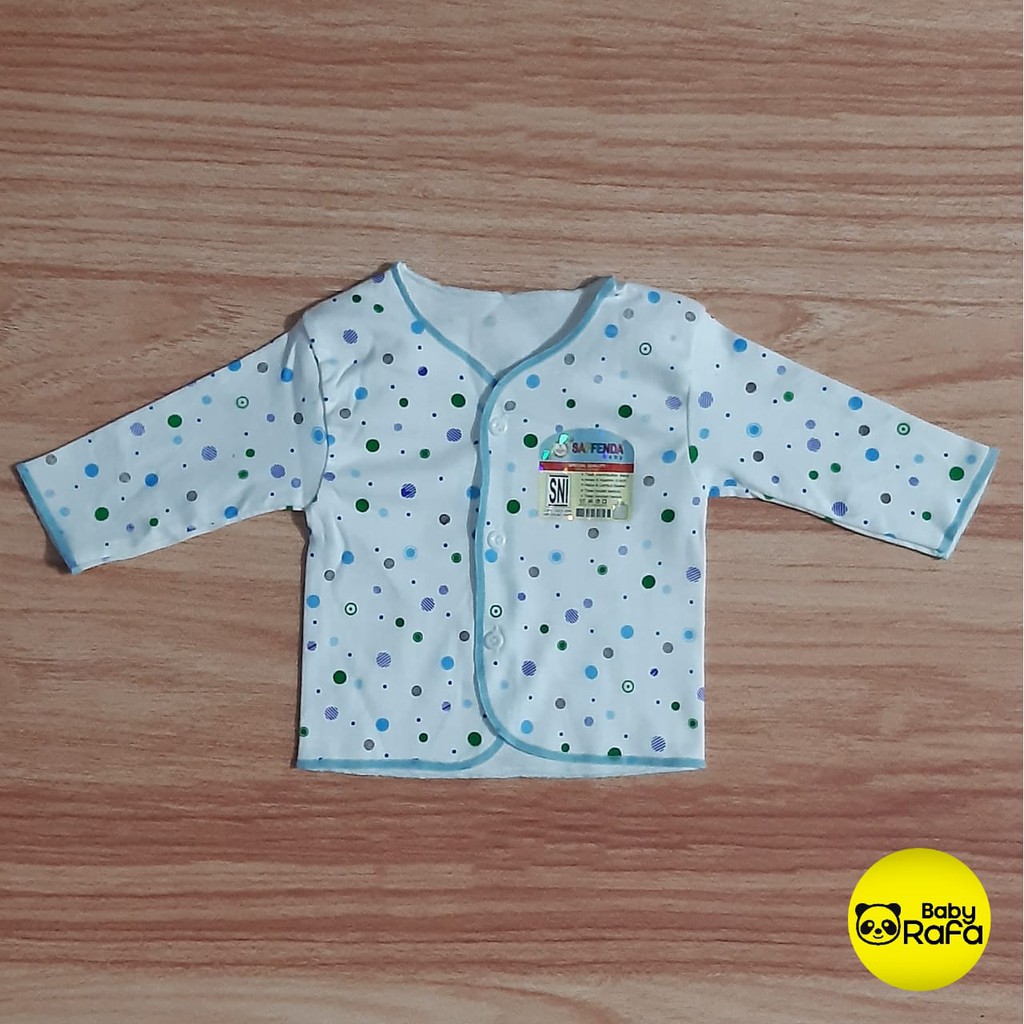 Baju Bayi Panjang Polkadot size S merk SNI SAFFENDA-1