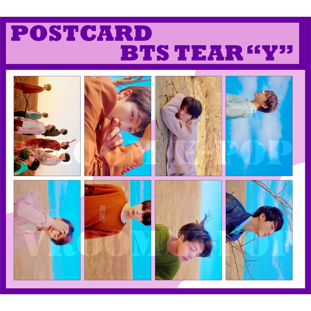 

POSTCARD BTS LOVE YOURSELF TEAR / POSTCARD BTS TEAR