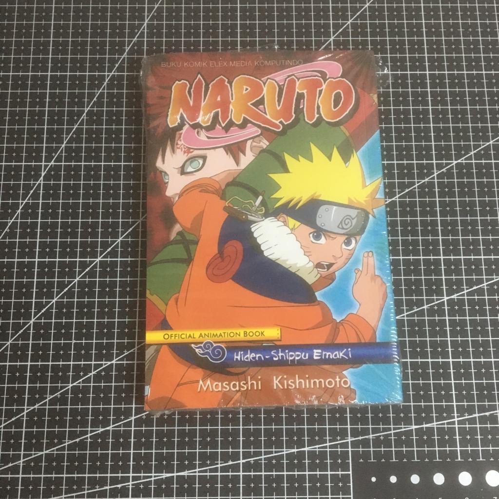 Komik: Naruto Official Animation Book: Hiden - Shippu Emaki