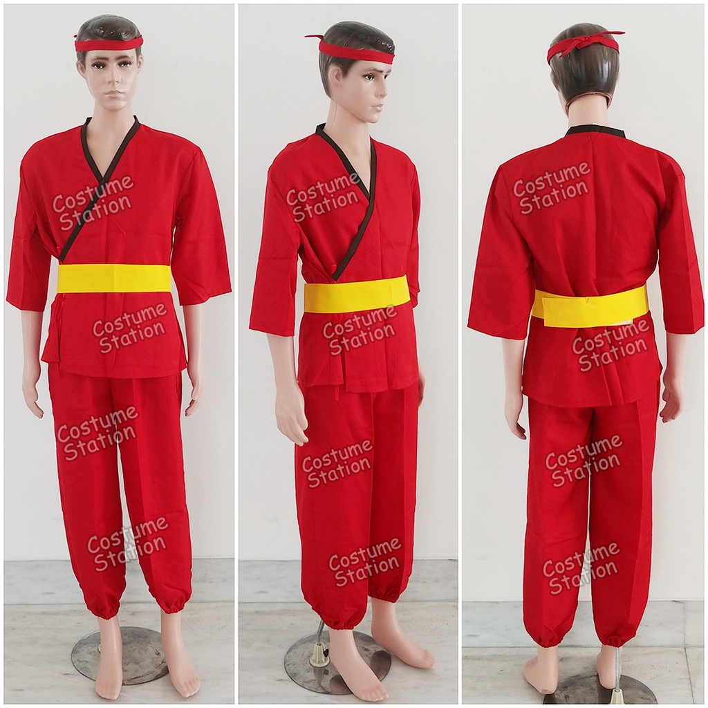 Kostum Prince Zuko Avatar The Last Airbender / Costume Fire Bender Dewasa