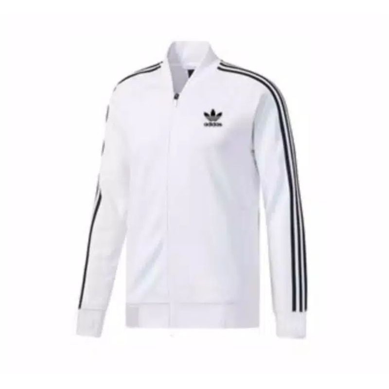 jaket Adidas putih