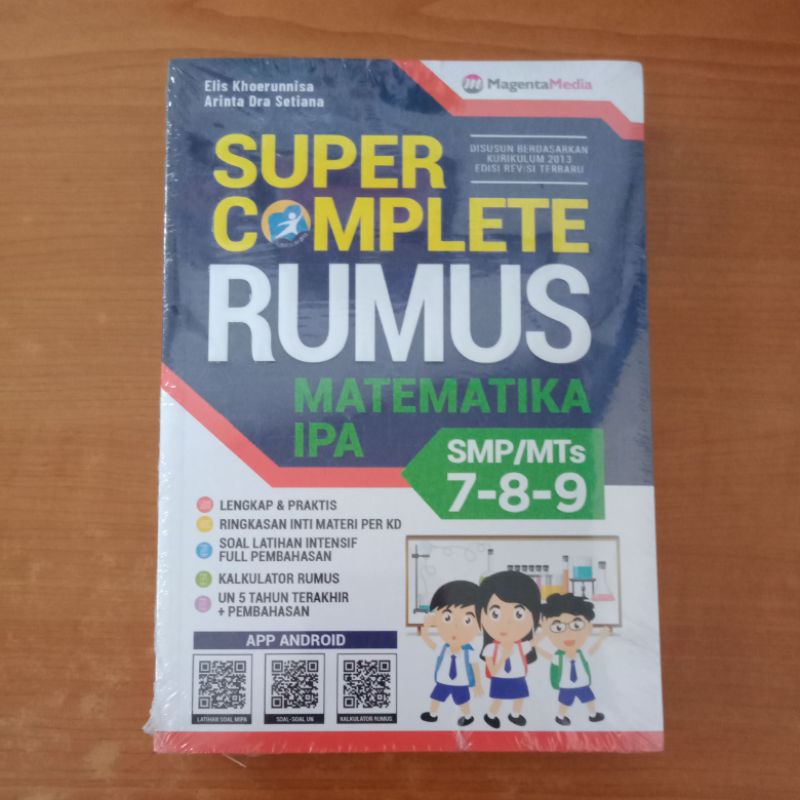 Super Complete Rumus Matematika IPA Untuk SMP