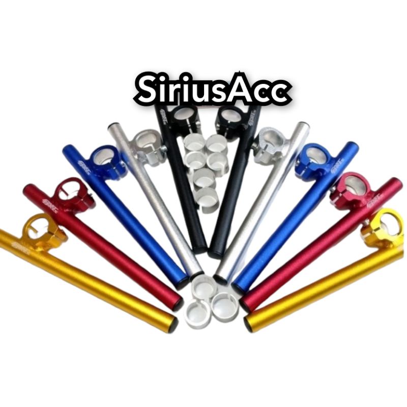 Stang Jepit Drag 15 Derajat Stang Drag CNC Universal Satria Ninja Sonic Vixion Dll