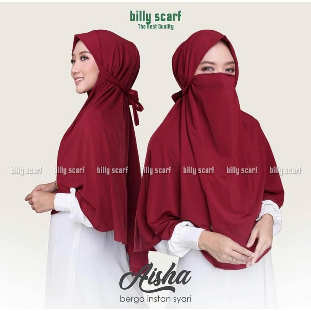 MADINA JUMBO CADAR HIJAB JILBAB KHIMAR/ jilbab terusan jumbo jersey premium -- KHS
