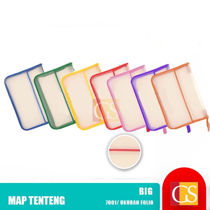 

MAP PLASTIK TENTENG BIG 7001 SCHOOL BAG RESLETING