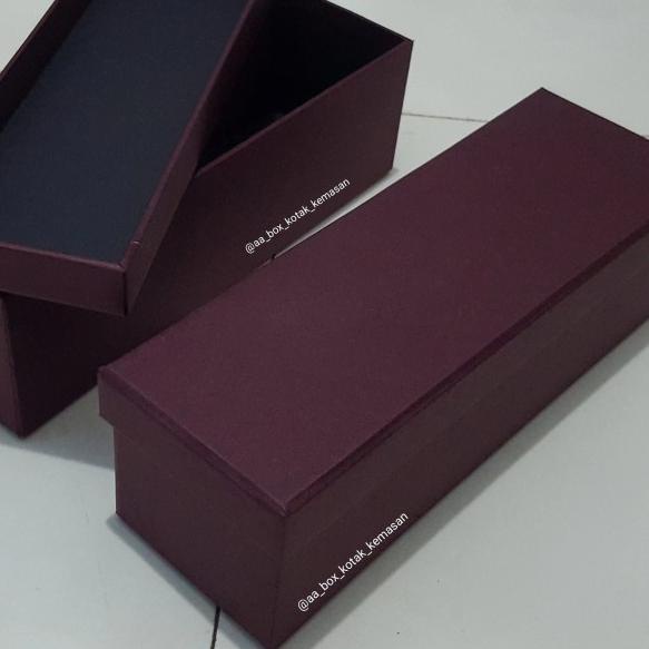 

☻ Kotak kado tumbler/kotak kemasan/hard box - Maroon ☂