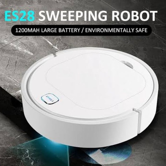 Robotic Vacuum Cleaner - Pembersih Debu Robot Sensor Jarak