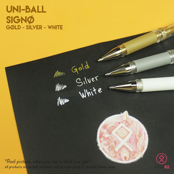 

Jual Uni Ball Signo Broad UM 153 White Diskon