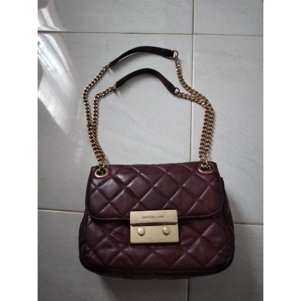 Michael Kors MK tas rantai sloan preloved