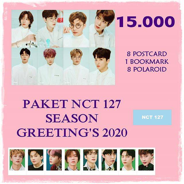 PAKET NCT 127 SEASON GREETING'S 2020