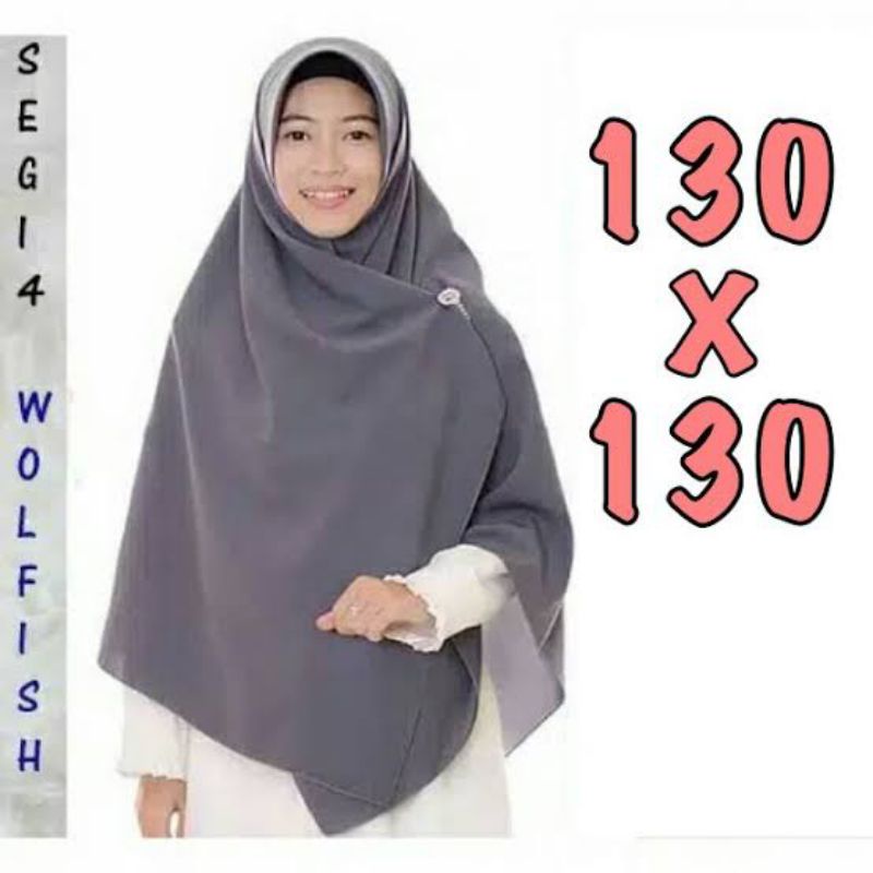 Segiempat wolfis 130x130cm