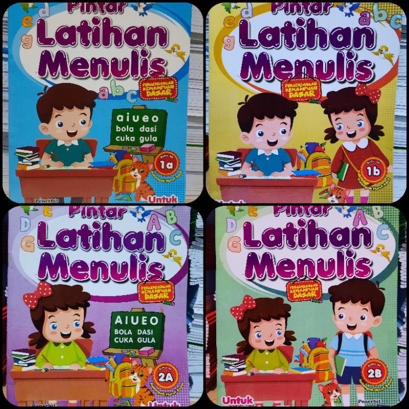 

Buku Pintar Latihan Menulis Untuk Anak TK SD