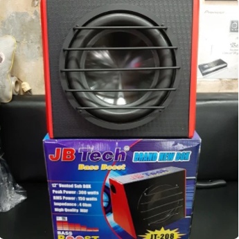 SPEAKER JB TECH BASSTUBE 10 INCHSUBWOOFER SPEAKER MOBIL