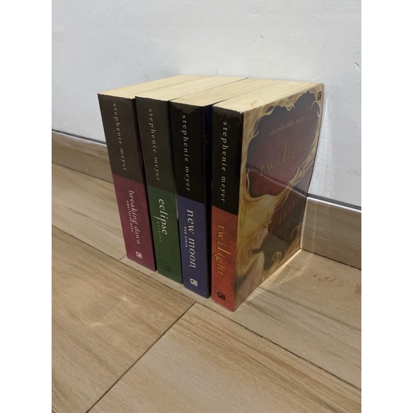 Novel Twilight Series Original Bahasa Indonesia Preloved