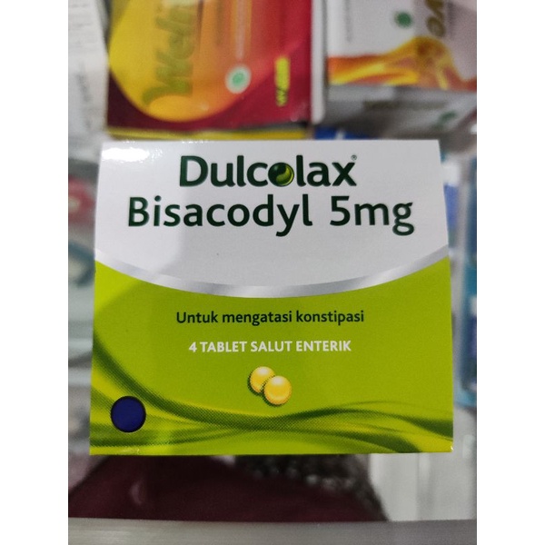 Dulcolax Bisacodyl 5mg isi 4 isi 10 obat