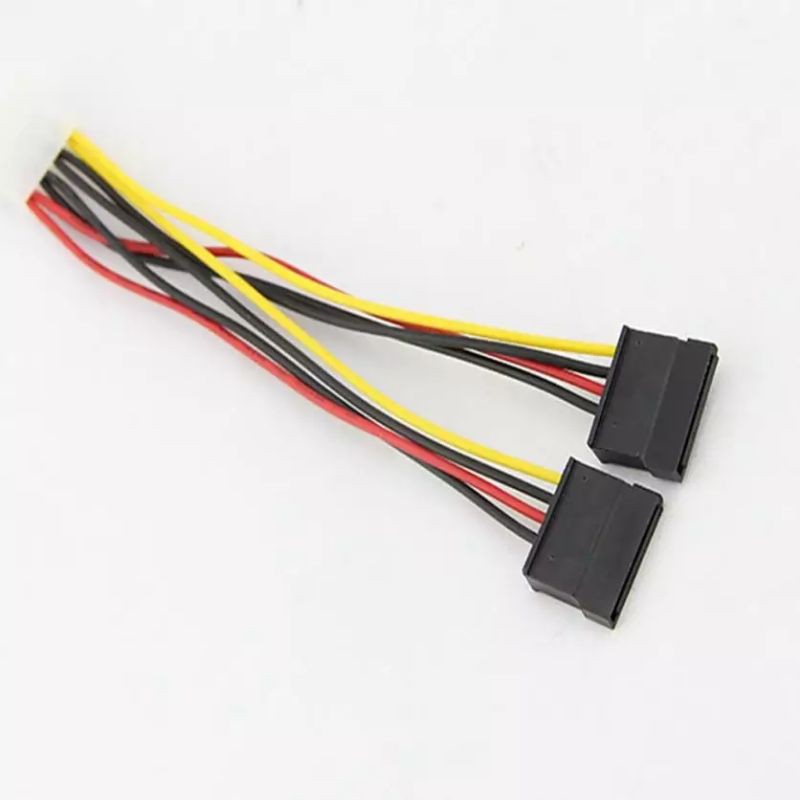 Kabel Power SATA cabang to 4 Pin Molex