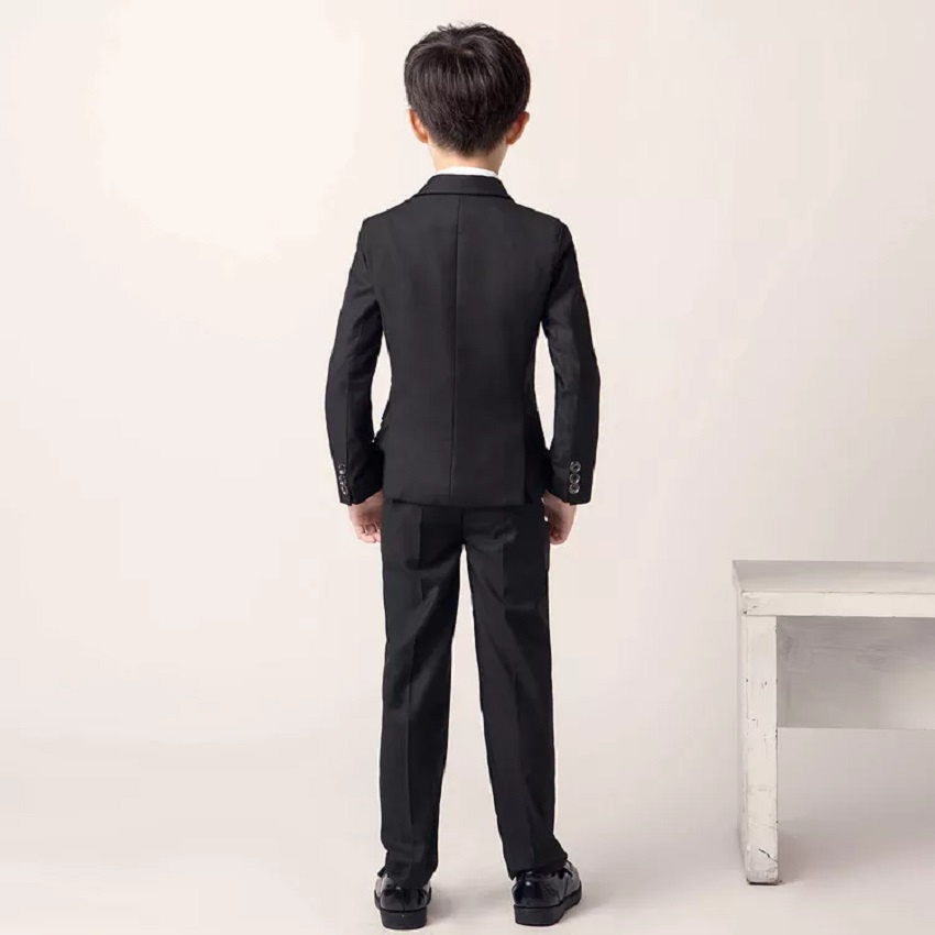 SETELAN JAS HITAM ANAK RESMI FORMAL SLIMFIT PAKET LENGKAP 5IN1 HIGH TWIST TERBAIK ORIGINAL NIKAYU