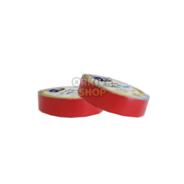 

Cloth Tape / Lakban Kain Olean City 1" (24MM X 10 M) Merah