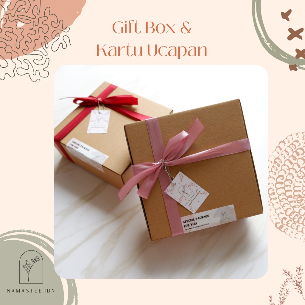 

Box Kado dan Kartu Ucapan Namastee