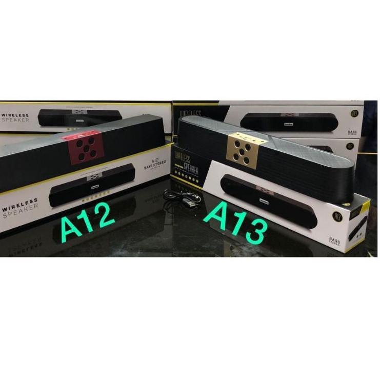 Speaker Bluetooth A12/A13 TWS Soundbar High Quality Super Bass [CML. 6080]