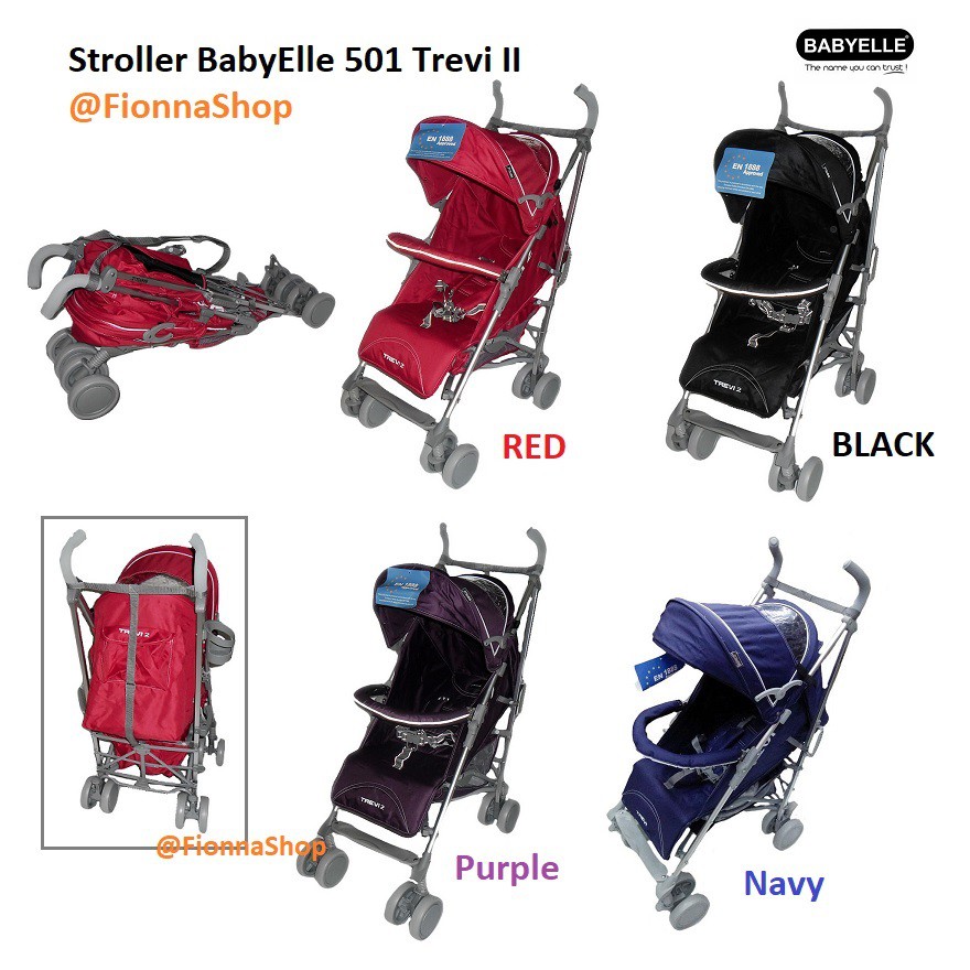 Stroller Baby Elle Kereta Dorong Bayi BabyElle S 501 Trevi II 2