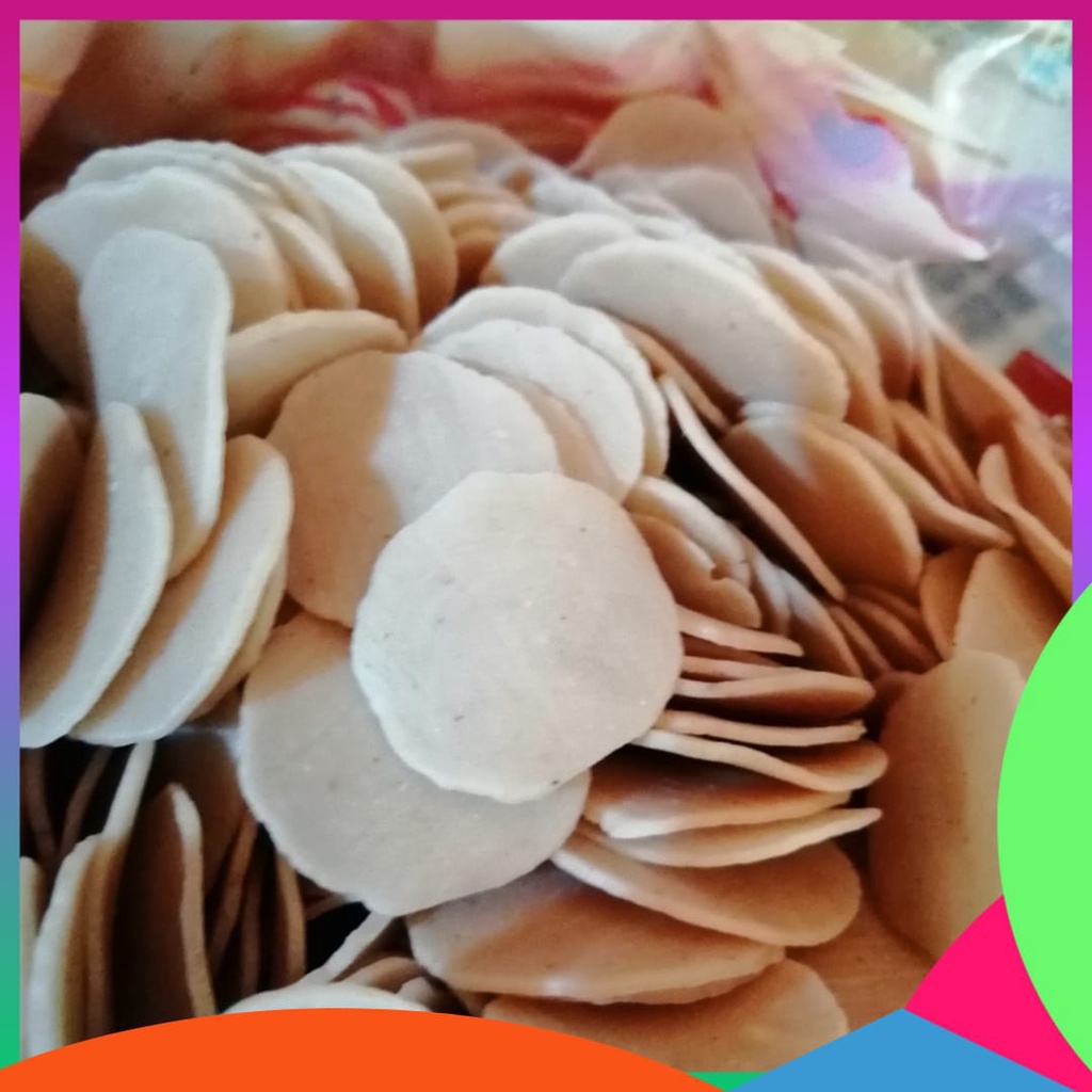 

KEMPLANG KERUPUK RASA UDANG TIPIS MENTAH 500 GRAM RENYAH