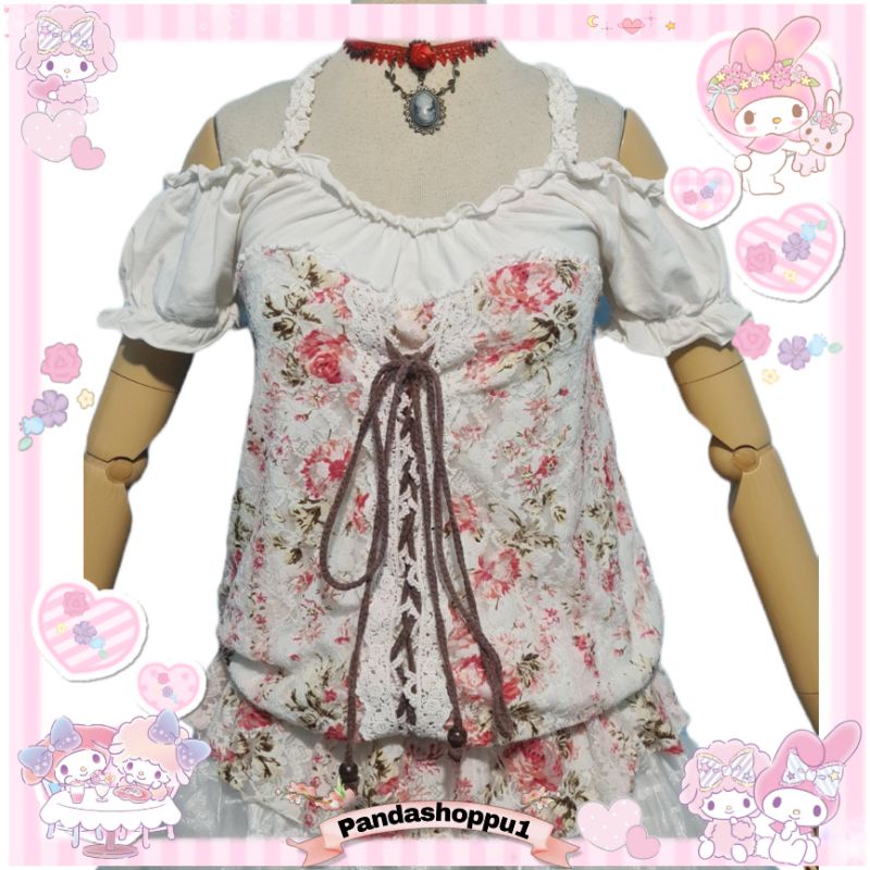 liz lisa top flower 250522