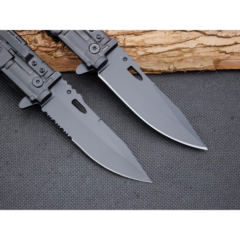 PROMO Pisau Saku Lipat Knife Survival Tool Cold Steel - KNIFEZER 57HRC