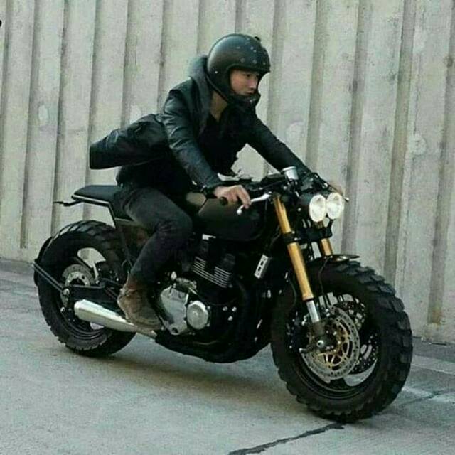 caferacer headlamp caferacer  double twin japstyle bratstyl