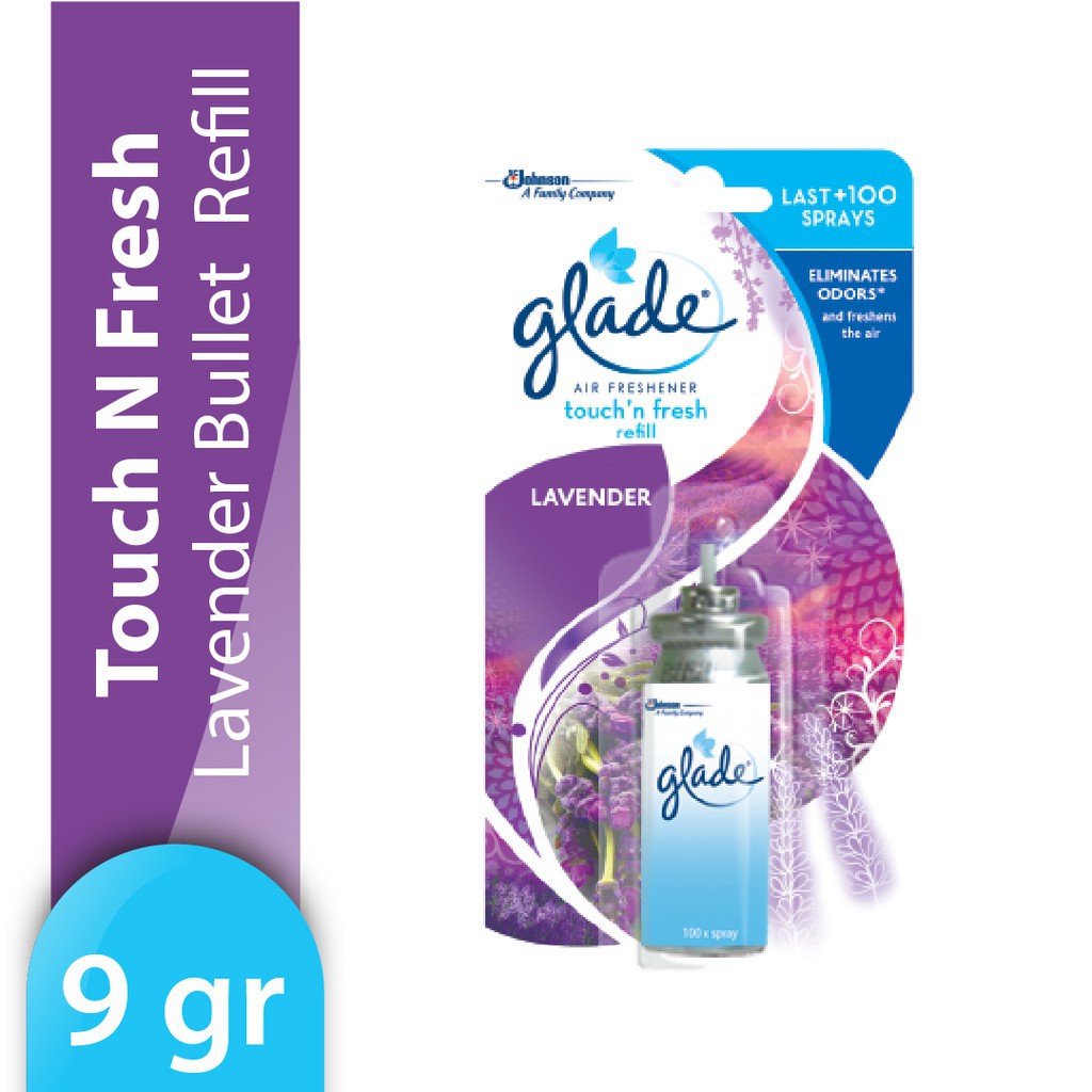 PENGHARUM RUANGAN AIR FRESHENER TOILET KAMAR MANDI SPRAY AEROSOL MINI GLADE TOUCH AND FRESH REFILL I